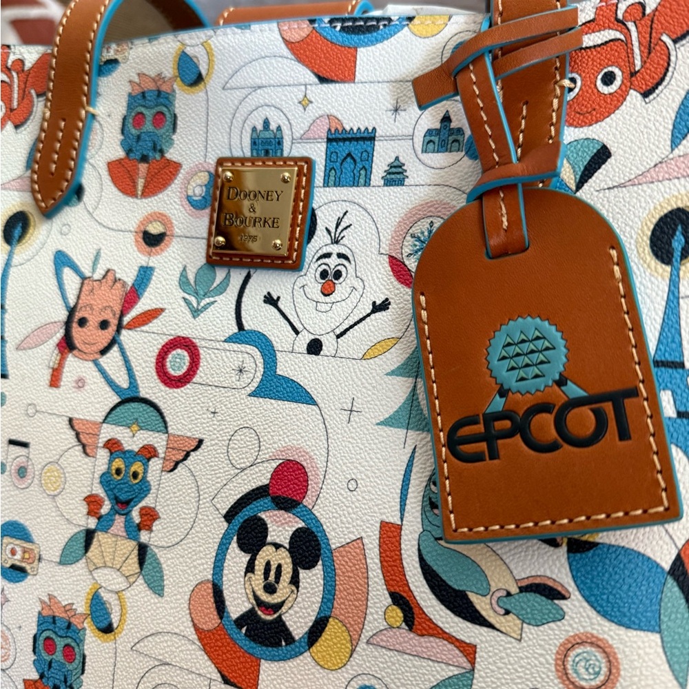 Dooney & Bourke EPCOT Disney Bag - Picture 3 of 14